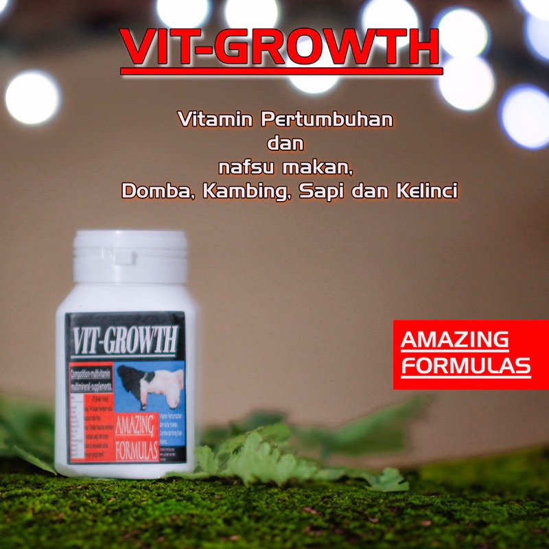 vitamin kambing/domba Vitgrow (pertumbuhan dan nafsu makan)