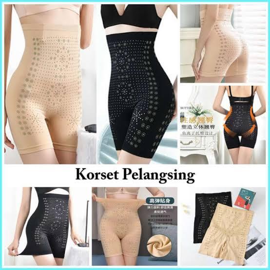 Celana Korset Pelangsing Perut Buncit Pants Infrared 3 in 1 Pelangsing Pengencang Badan Pantat SLIMM