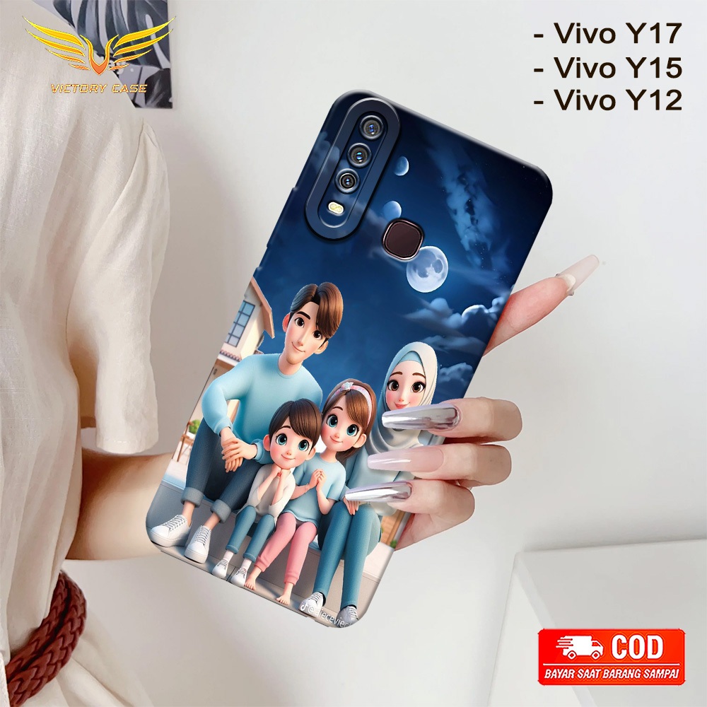 New Pasangan Case - Softcase Vivo Y17 / Y15 / Y12 - Terbaru - Case Hp Vivo Y17 / Y15 / Y12 - Casing 