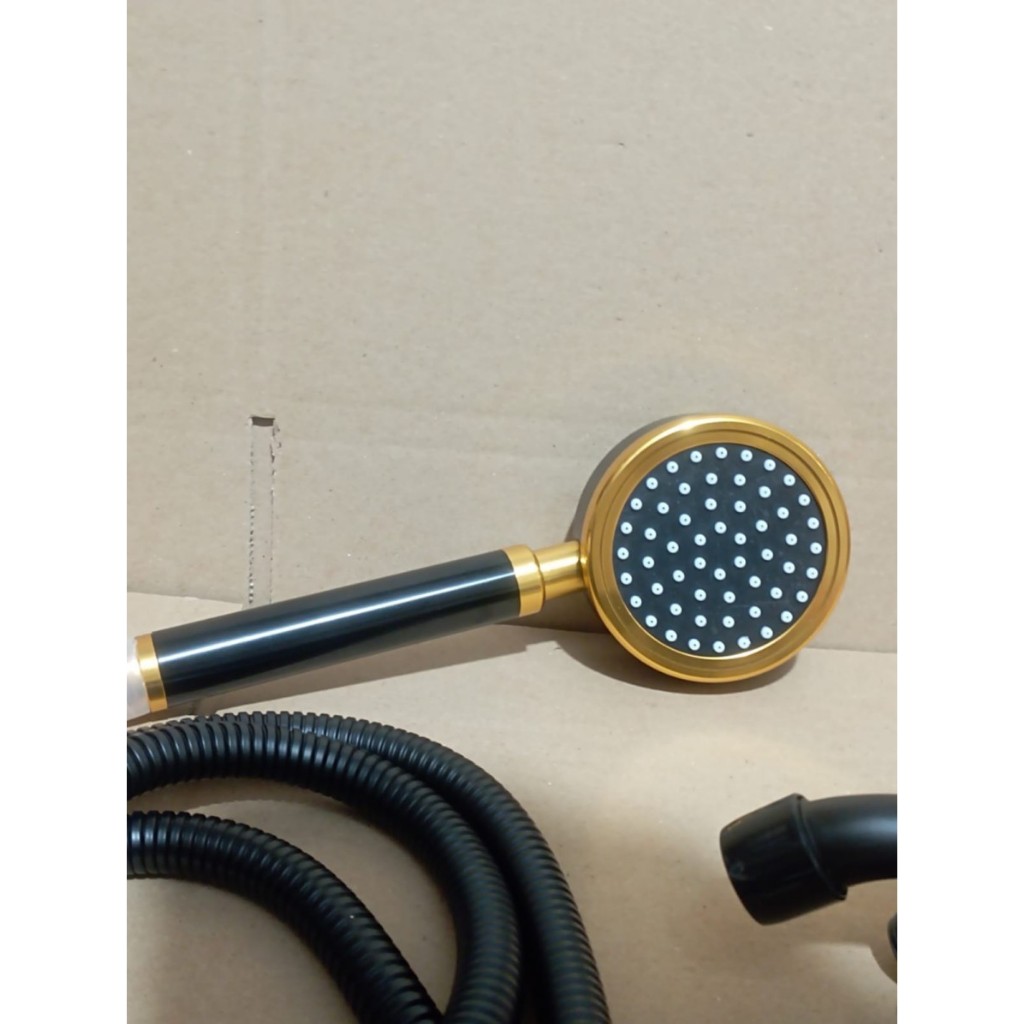 Hand shower Black Gold / hand shower mewah / hand shower bagus