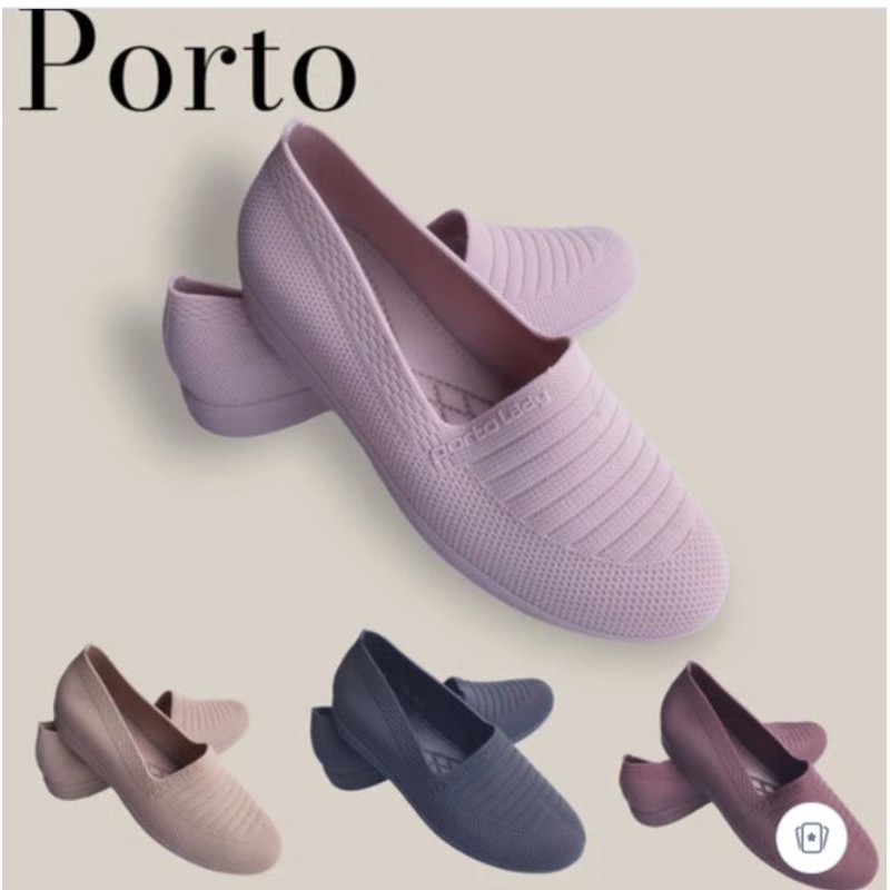 Sepatu Karet porto Jelly wanita