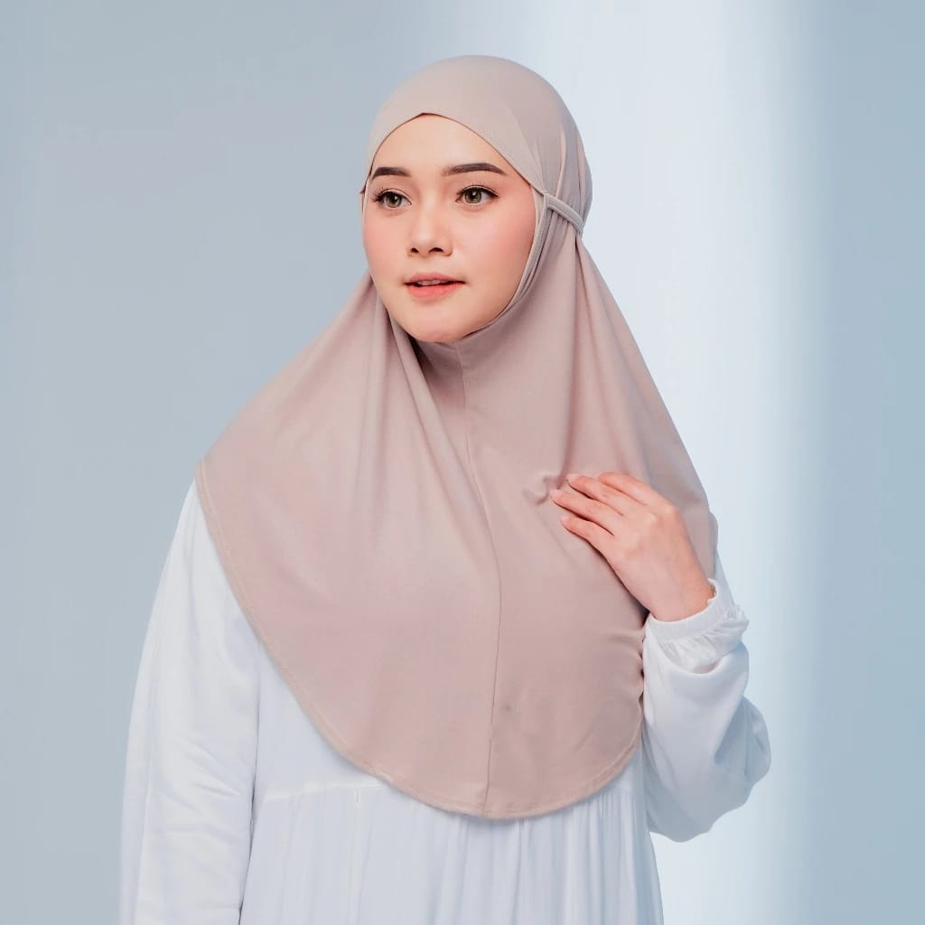 TERKINI HIJAB INSTAN JILBAB BERGO MODEL TALI BAHAN HYGT FASHION CASUAL MUSLIM DEWASA