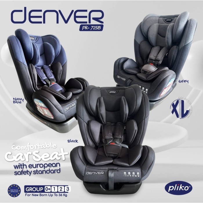 Pliko Denver Car Seat - Kursi Mobil Anak Bayi