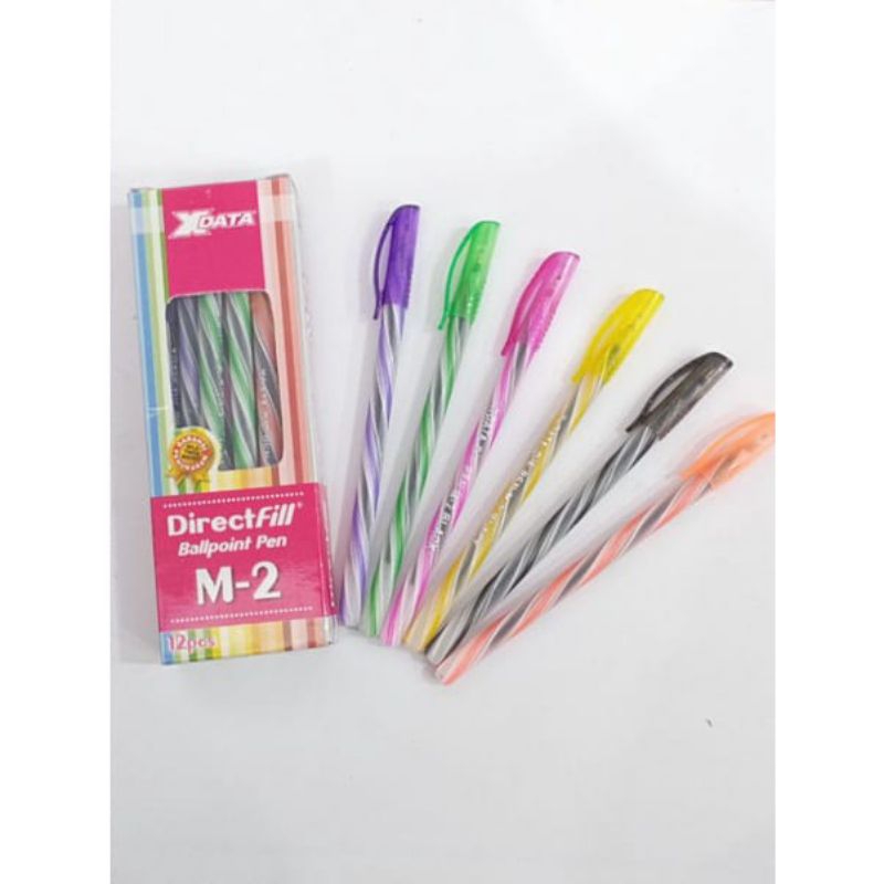 

BALL PEN PENA XDATA DIRECT FILL M-2 1PAK (12PCS )