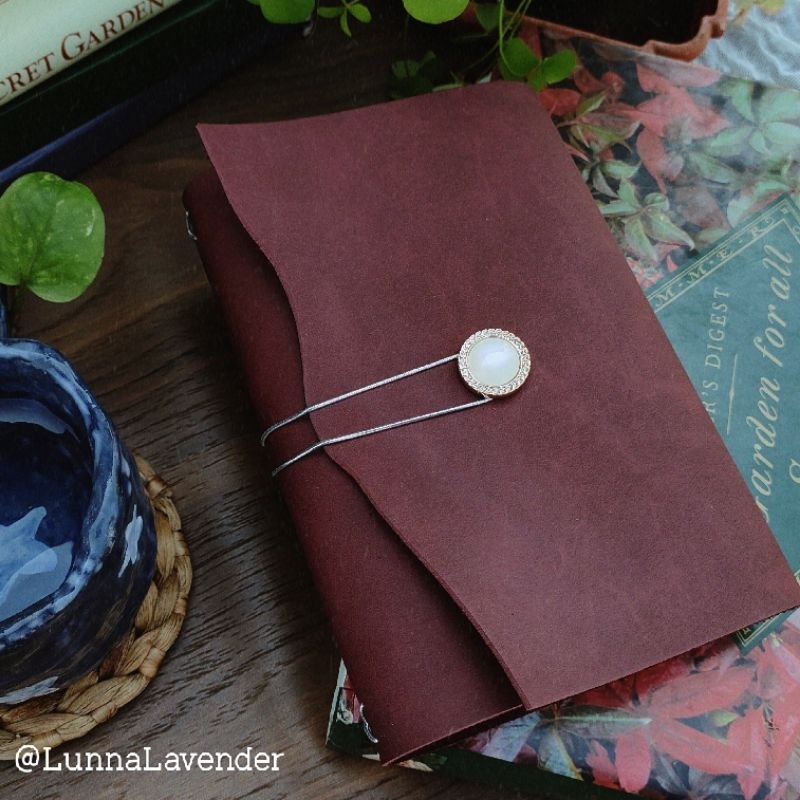 

Classic Red Midori Style Traveler's Journal A6