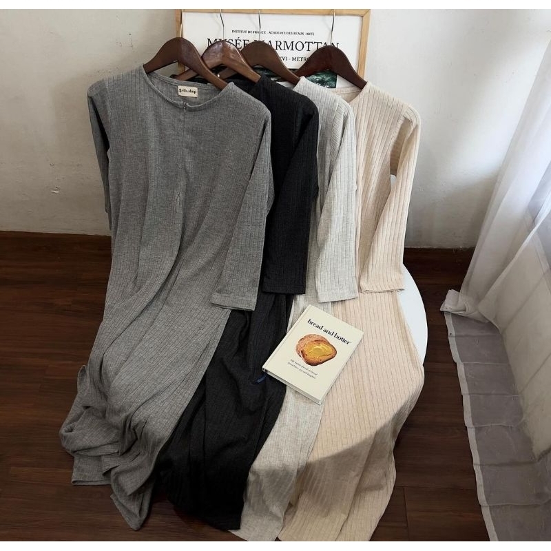 TIERRA LONG TUNIK KNIT by Gelis.Shop #reseller gelis.shop