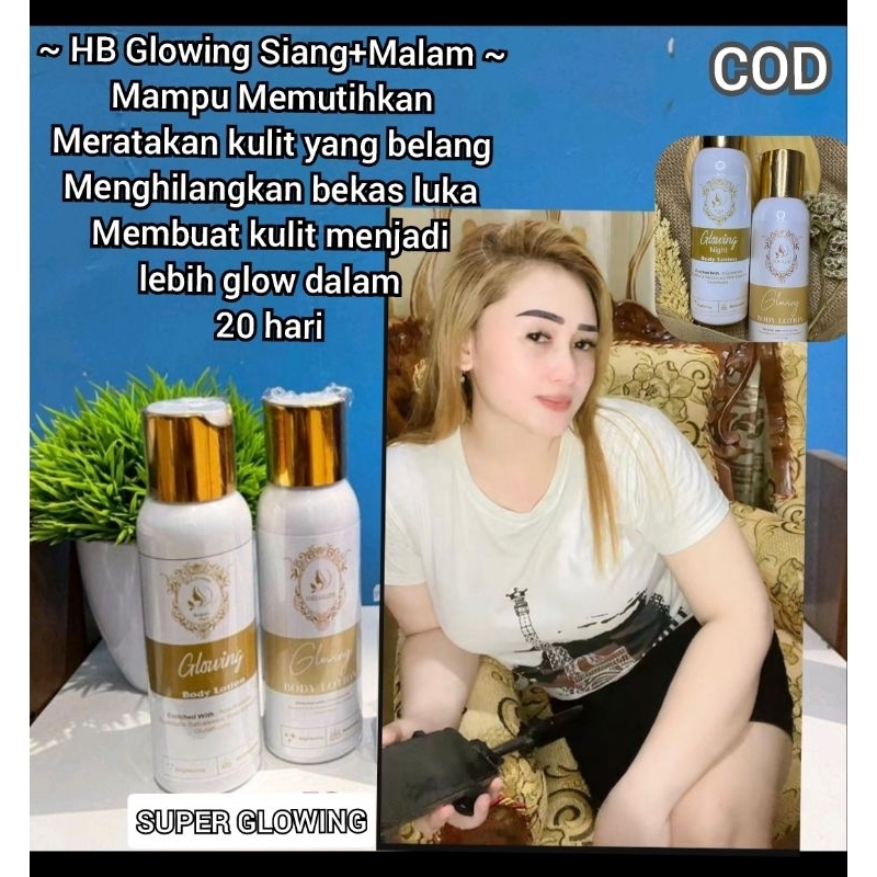 IMD GLOW Hb Super Glowing Original (Siang dan Malam) 1000% Original By.Imelda