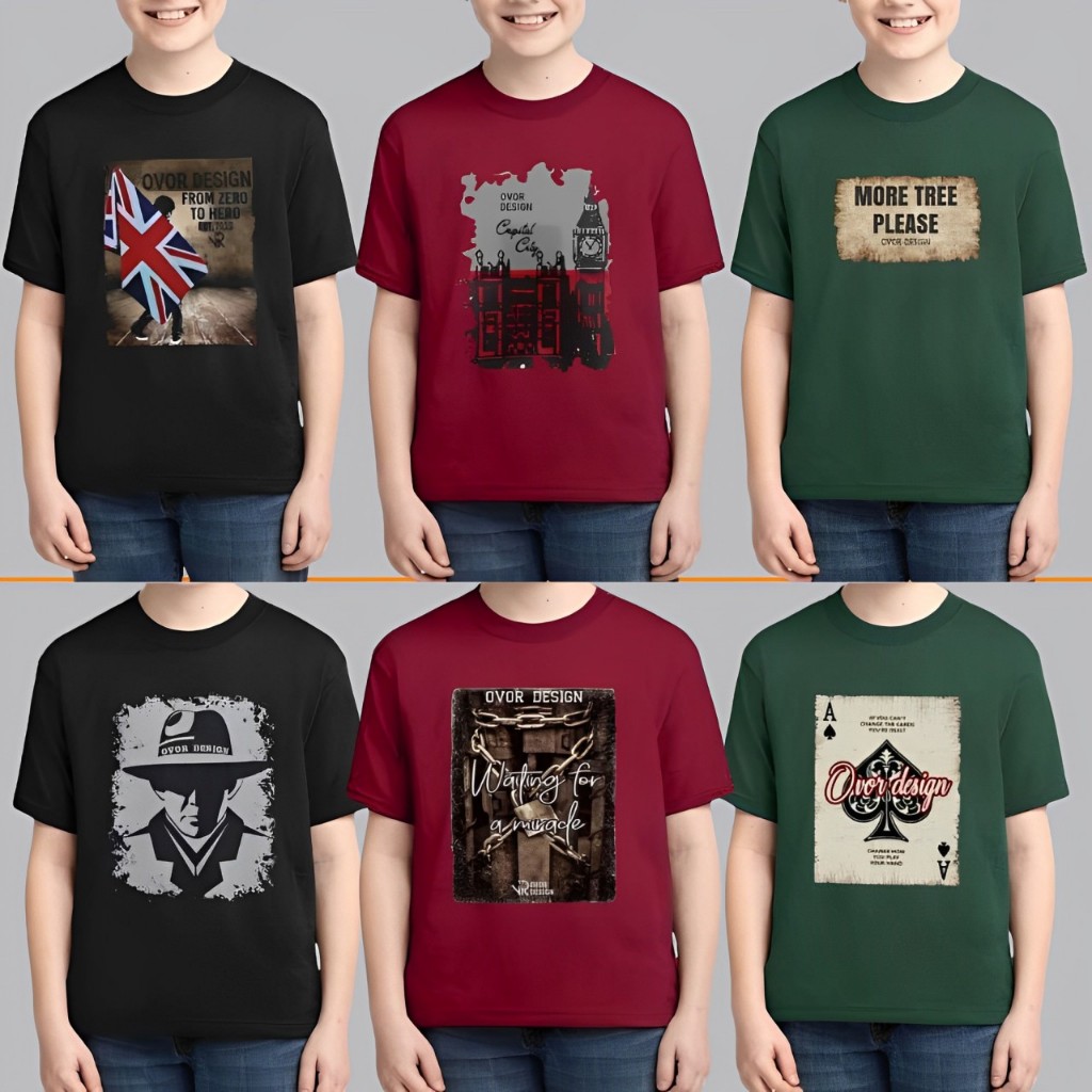 Kaos Anak Laki Laki Umur 10-15 Tahun Baju Anak Junior Tanggung