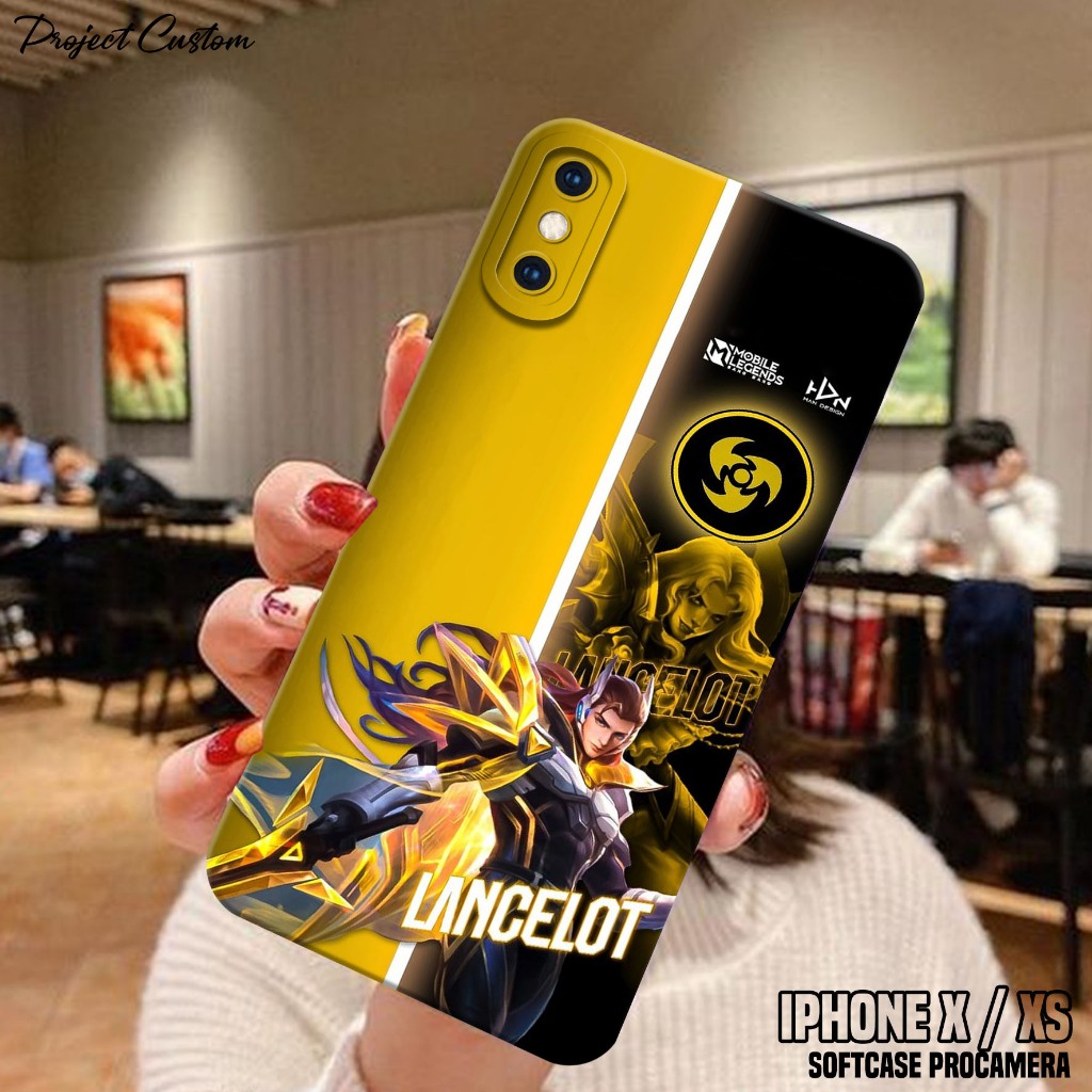 Case IPhone X / XS - Casing Hp IPhone X / XS ( Hero MobileLegend ) Pelindung Hp  - Cassing - Mika Hp