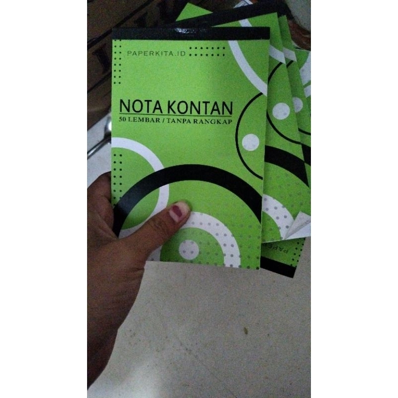 

nota 1 rangkap