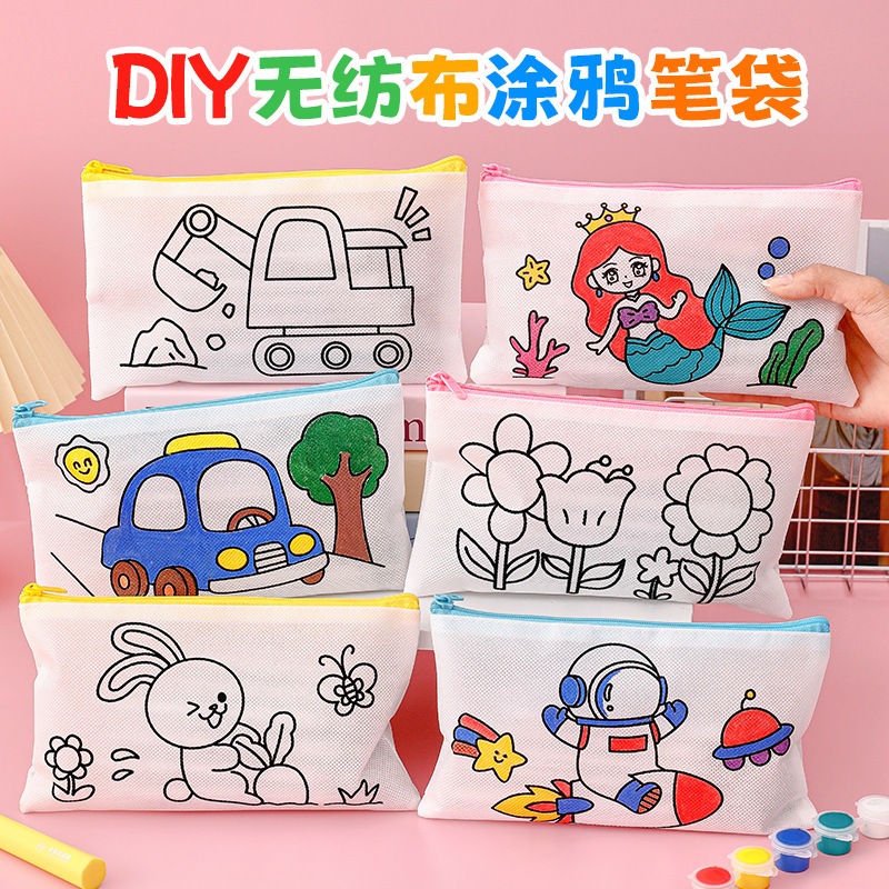 

KIDDY DIY PAINTING TEMPAT PENSIL PENCIL CASE COLORING