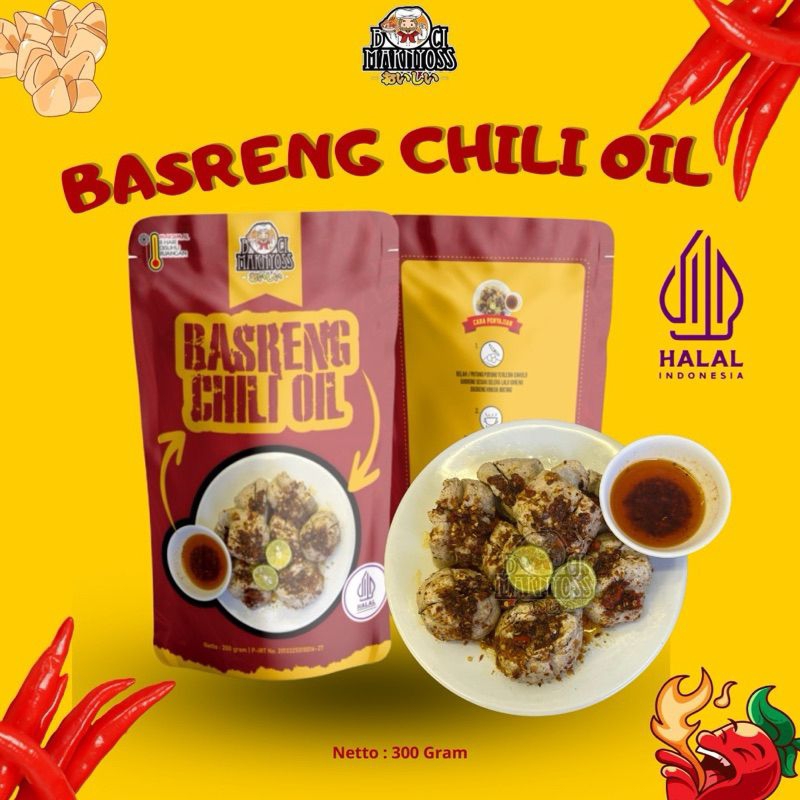 

Basreng chili oil maknyoss