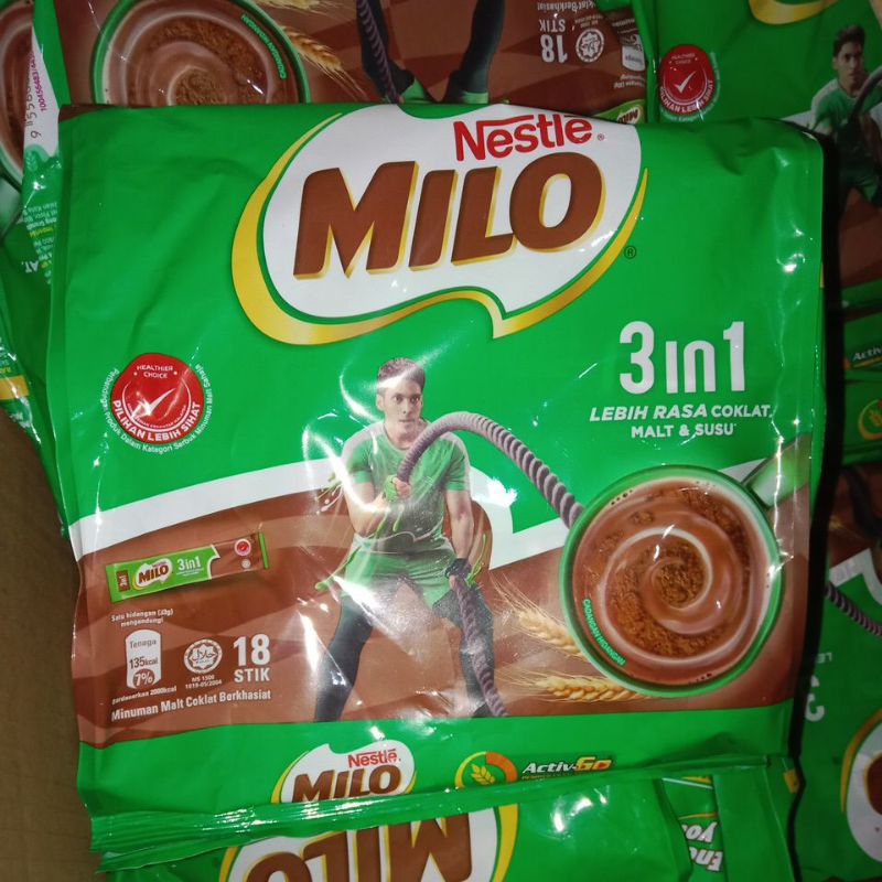 

Milo 3in1 Sashet 18 stik 1dus