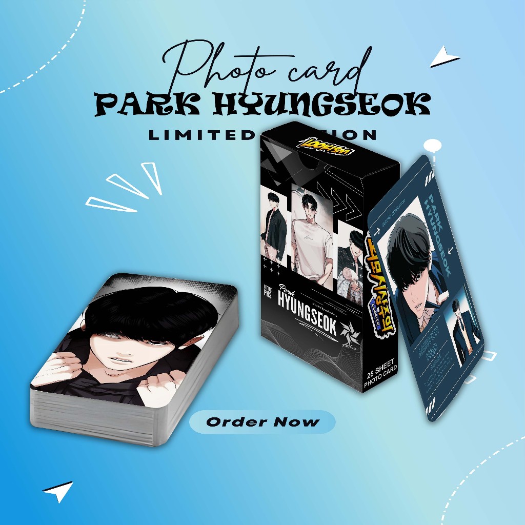 PHOTOCARD PARK HYUNGSEOK LOOKISM PREMIUM 25 SHEET