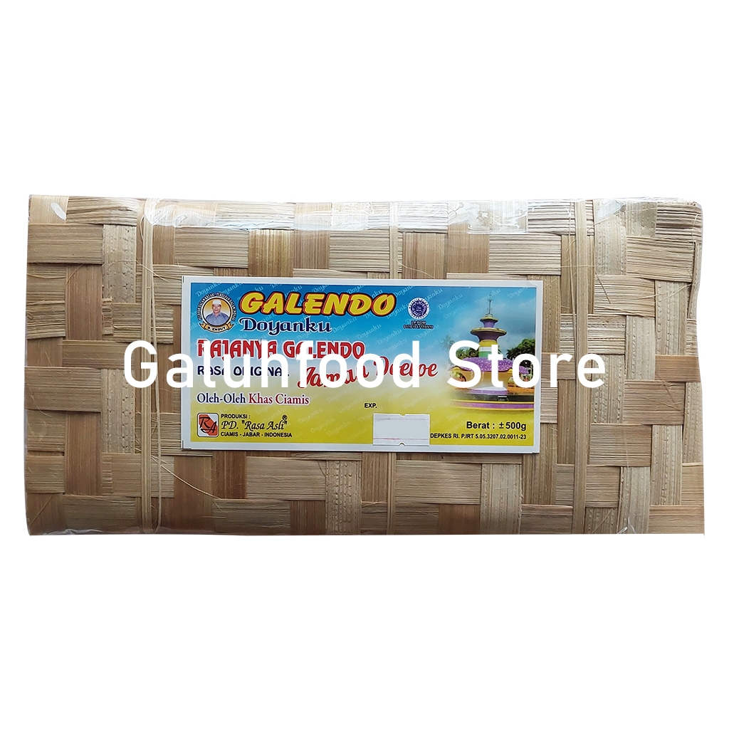 

Galendo Ciamis Blondo Kelapa Padat Kemasan Bambu Doyanku 500gr