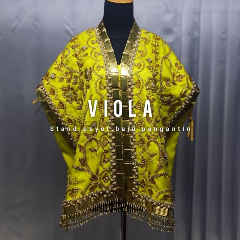 Baju Pengantin Kotak Sepasang - KUNING (BajuSaja)