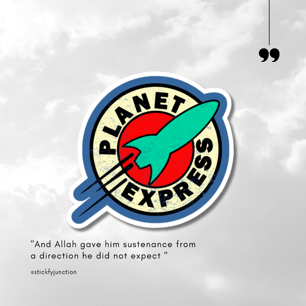 

sticker planet express / sticker aesthetic / sticker tumblr /stiker premium / stiker hp / stiker laptop / stiker helm / stiker tahan air |SJ | A42