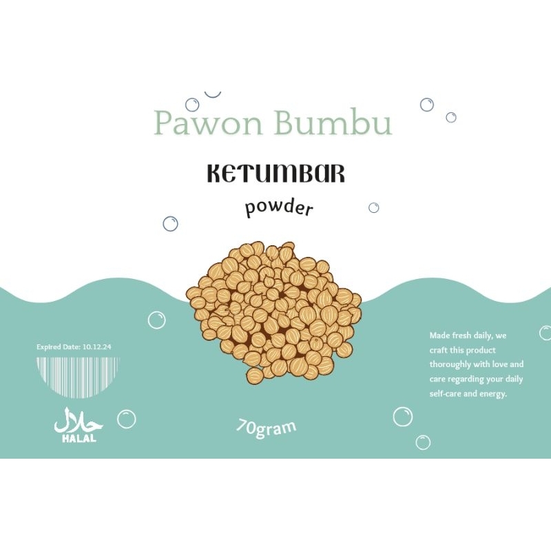

ketumbar powder / bubuk