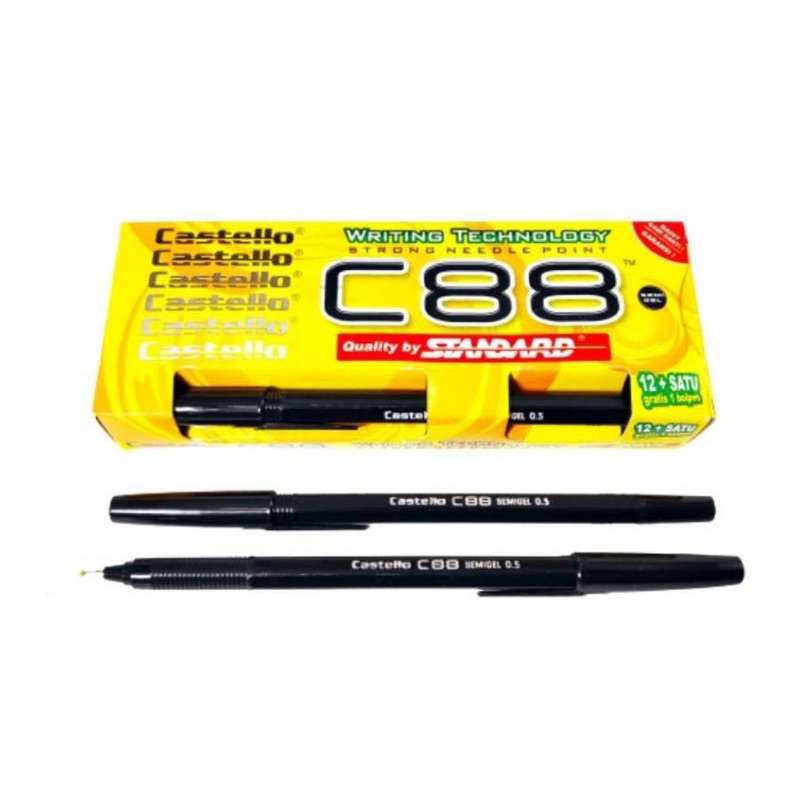 

[1 PAK 12 PCS ]PULPEN STANDART CASTELLO C88 0.5