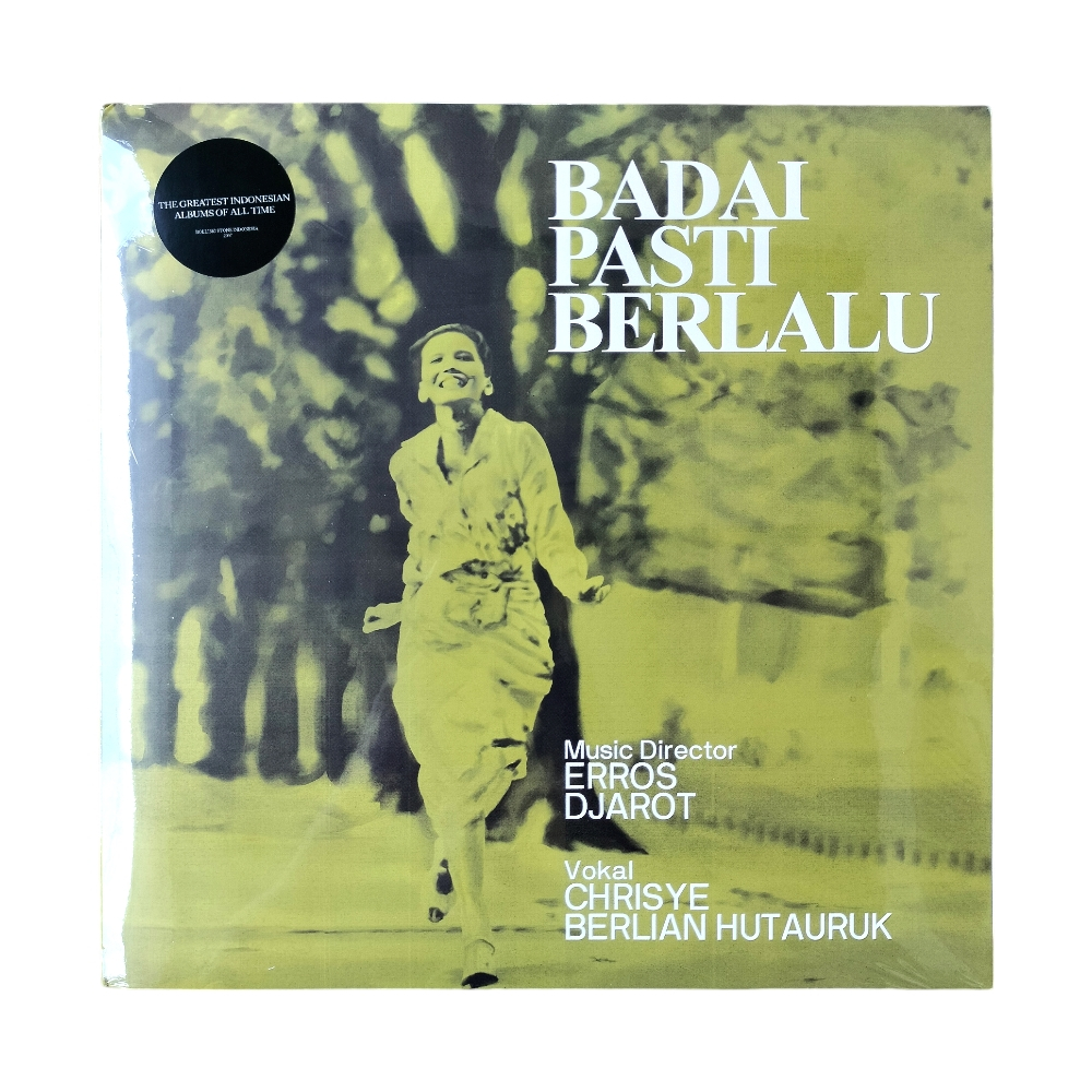 VINYL CHRISYE & BERLIAN HUTAURUK - BADAI PASTI BERLALU LP 12" (GREEN & BLACK)