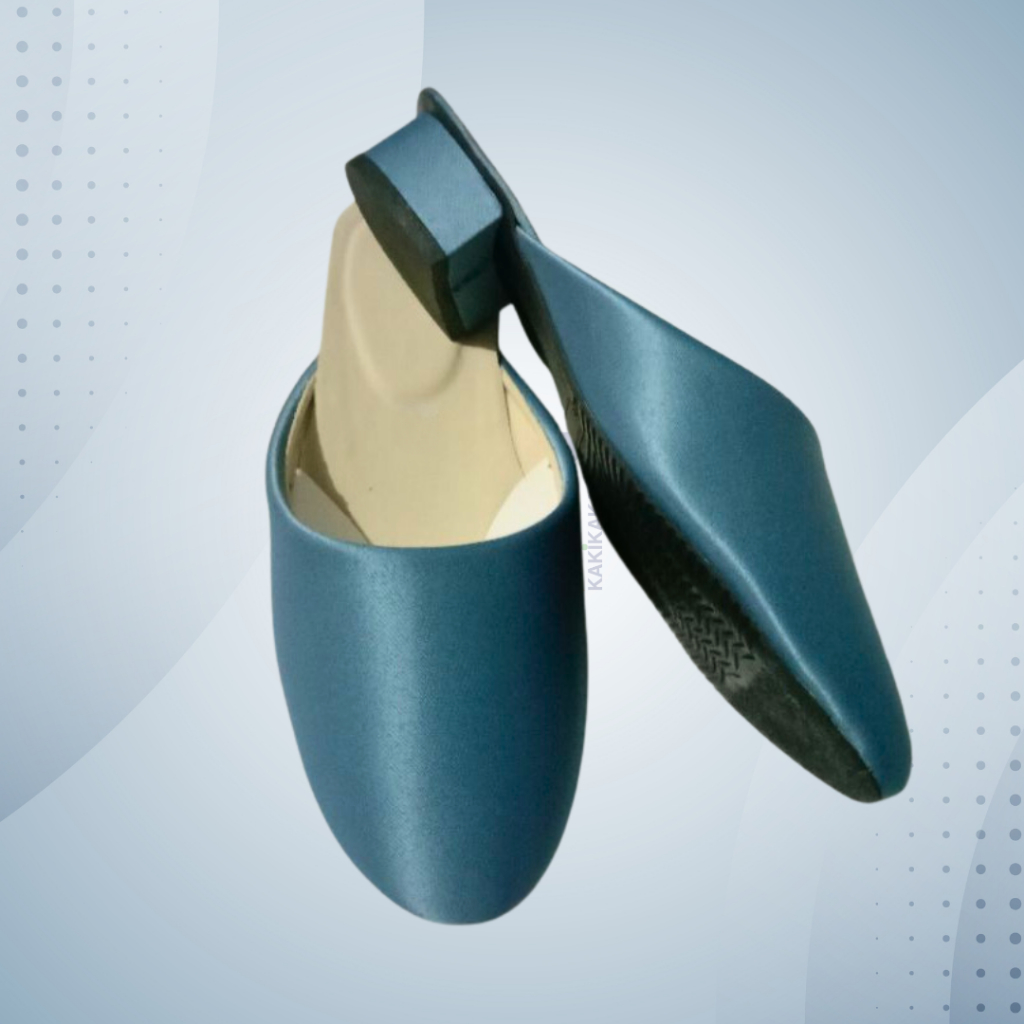 Selop Pengantin Pria Biru Denim Polos Elegan Sederhana Pilihan Terbaik