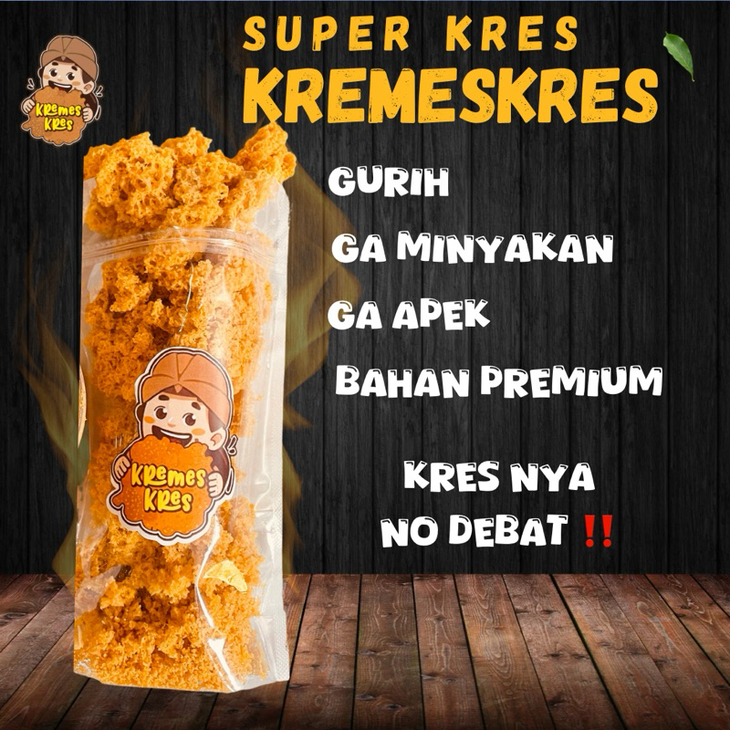 

kremesan garing enak murah kranci kering garing tidak minyakan kremes ayam 40gr