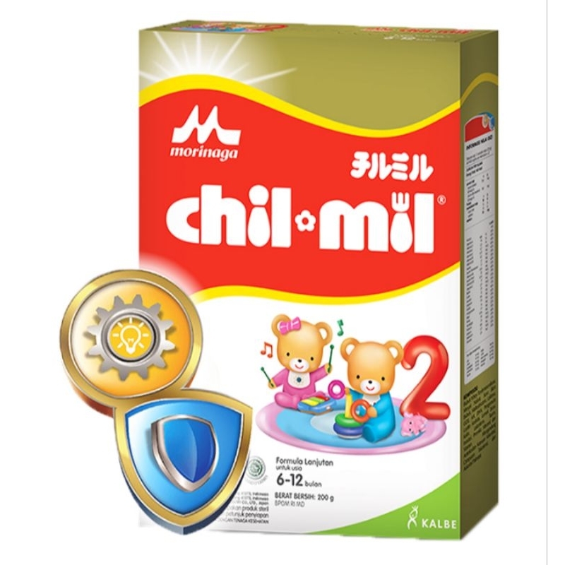 morinaga Chil-Mil 2 Susu Formula bubuk bayi 6-12 Bulan