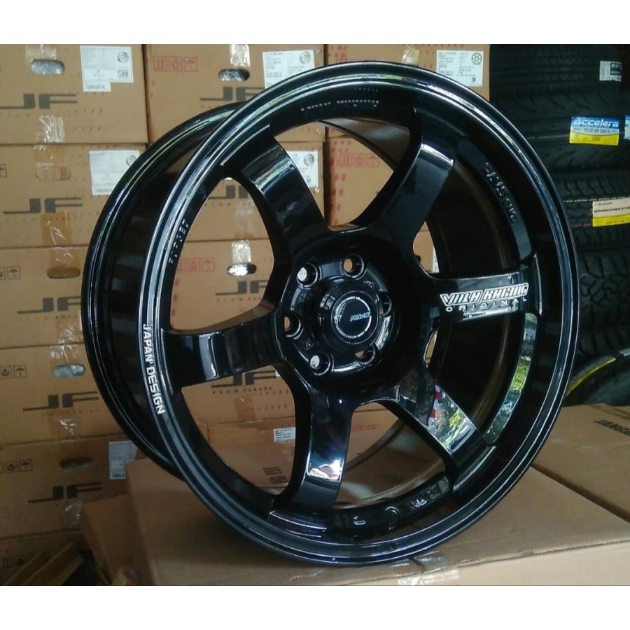 Velg mobil Nissan Navara Terra r18 VOLKRAYS TE37 velg ring 18 pcd 6x114