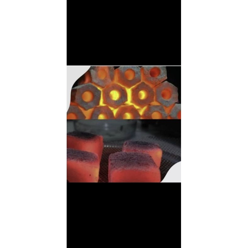 Arang briket batok kelapa / arang briket dadu /CA Arang Briket Batok Kelapa 1kg