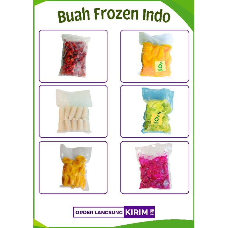 

Amanta Segar Bogor | Buah Strawberry Alpukat Raspberry Blueberry Mix Berry Buah Naga Durian Jambu Biji Merah Kelapa Muda Kiwi Markisa Mangga Melon Nanas Nangka Pisang Sirsak Leci Jagung Frozen Beku Premium Kemasan 1 Kg Amanta Segar Dan Frozen Food