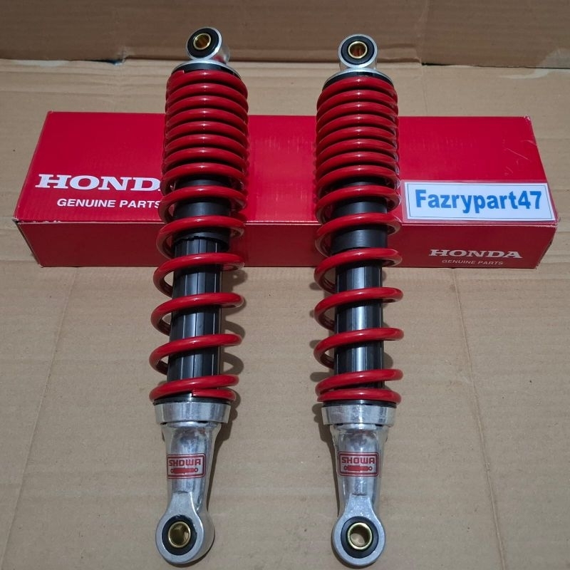 Shockbreaker Shock Belakang Blade Revo Supra X 125 Karisma Kirana Supra Fit New Merah (KWB/KWW) SHOW