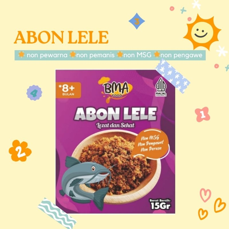 

Abon lele 15g Makanan Anak Usia 8 Bulan Keatas Halal Sehat Bergizi MPASI Non MSG Non Pengawet Non Pewarna Snack Anak Abon Kering Cemilan Sehat - Food, Makanan Bayi makanan Anak , Kids
