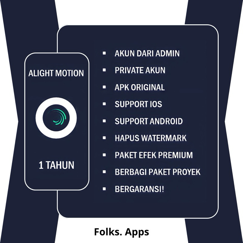 Alight Motion Pro Premium 1 Tahun Full Garansi