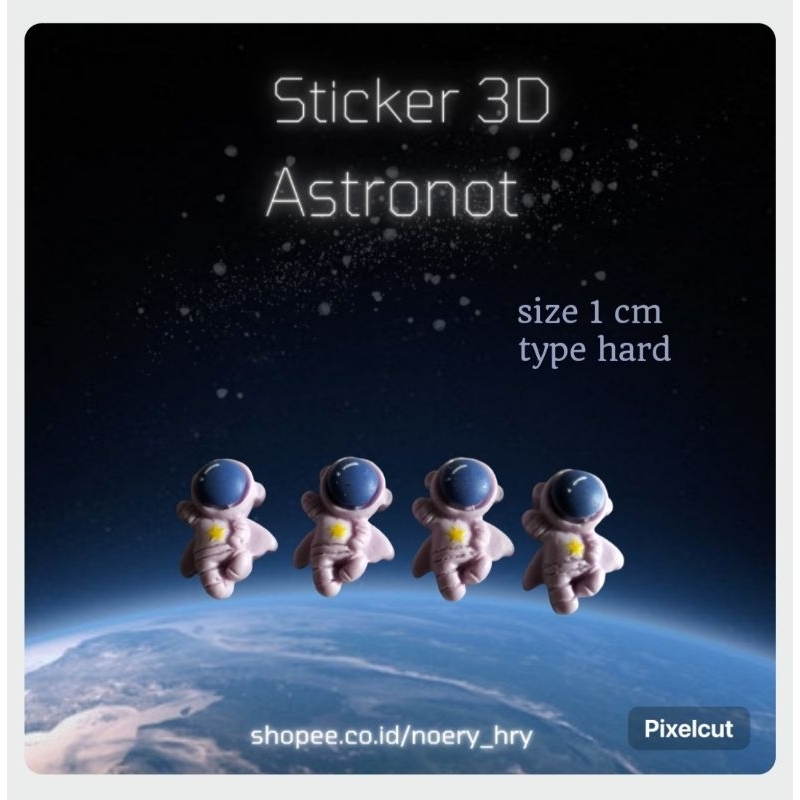

(BUY 5 FREE 1) 1 PCS MINI STICKER 3D PLUS LEM