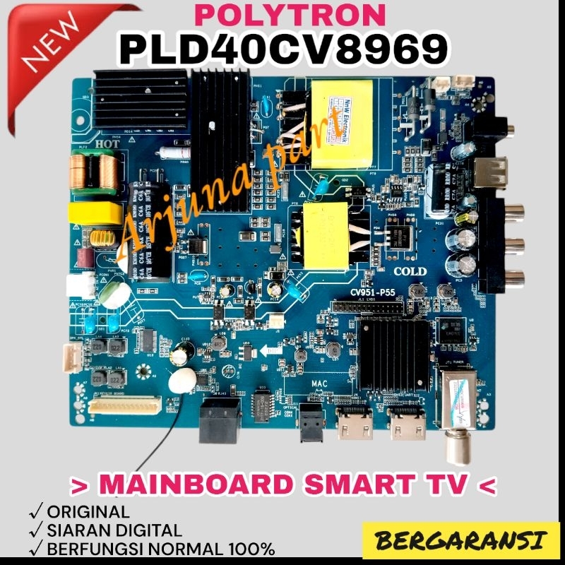 MB TV POLYTRON PLD40CV8969 / MAINBOARD TV POLYTRON PLD40CV8969 / MESIN TV POLYTRON PLD40CV8969 / MOD