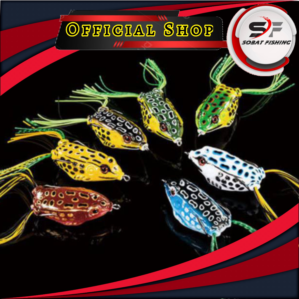 Lure pancing soft frog with Box Mika TERLARIS