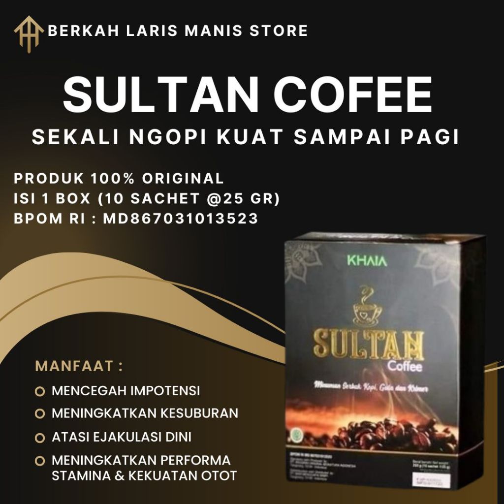 

kopi sultan khaia/khaia sultan coffee sachet