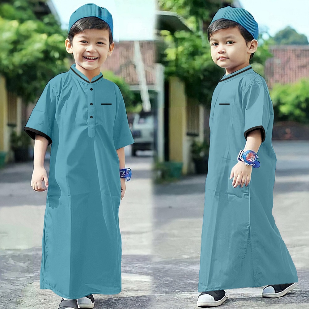 Jubah Anak Laki Laki Pakistan Gamis Anak Baju Koko Anak Bonus Peci