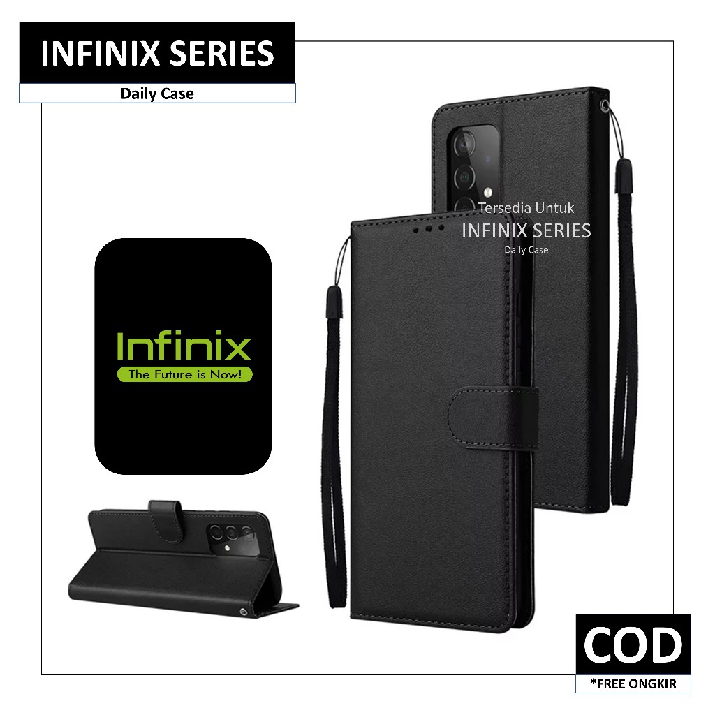 Case INFINIX ZERO | 8 | 20 | 30 | X NEO Casing Kulit Kesing Pelindung HP