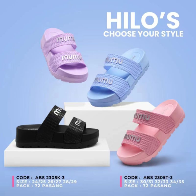 sandal karet anak cewek kecil model ban 2