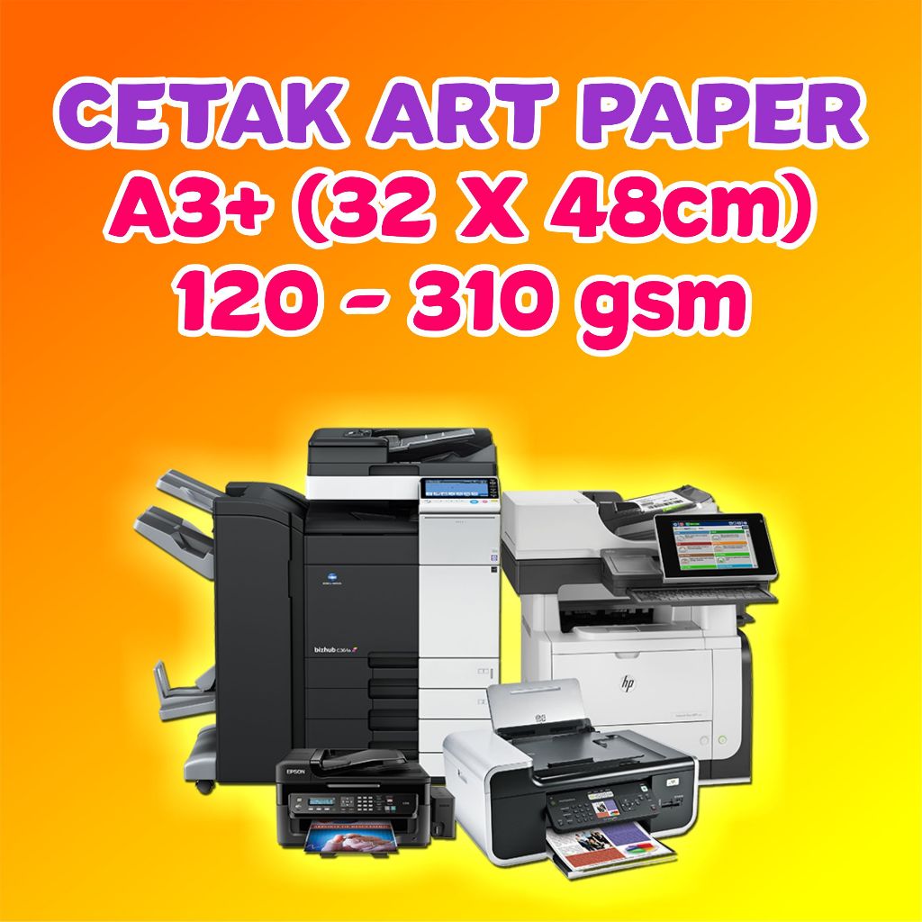 

Cetak Art Paper A3+