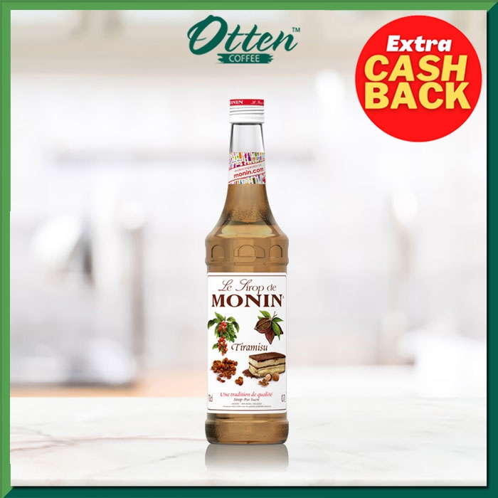 

Monin - Syrup Tiramisu (700 ML) - Sirup Minuman Rasa Tiramisu