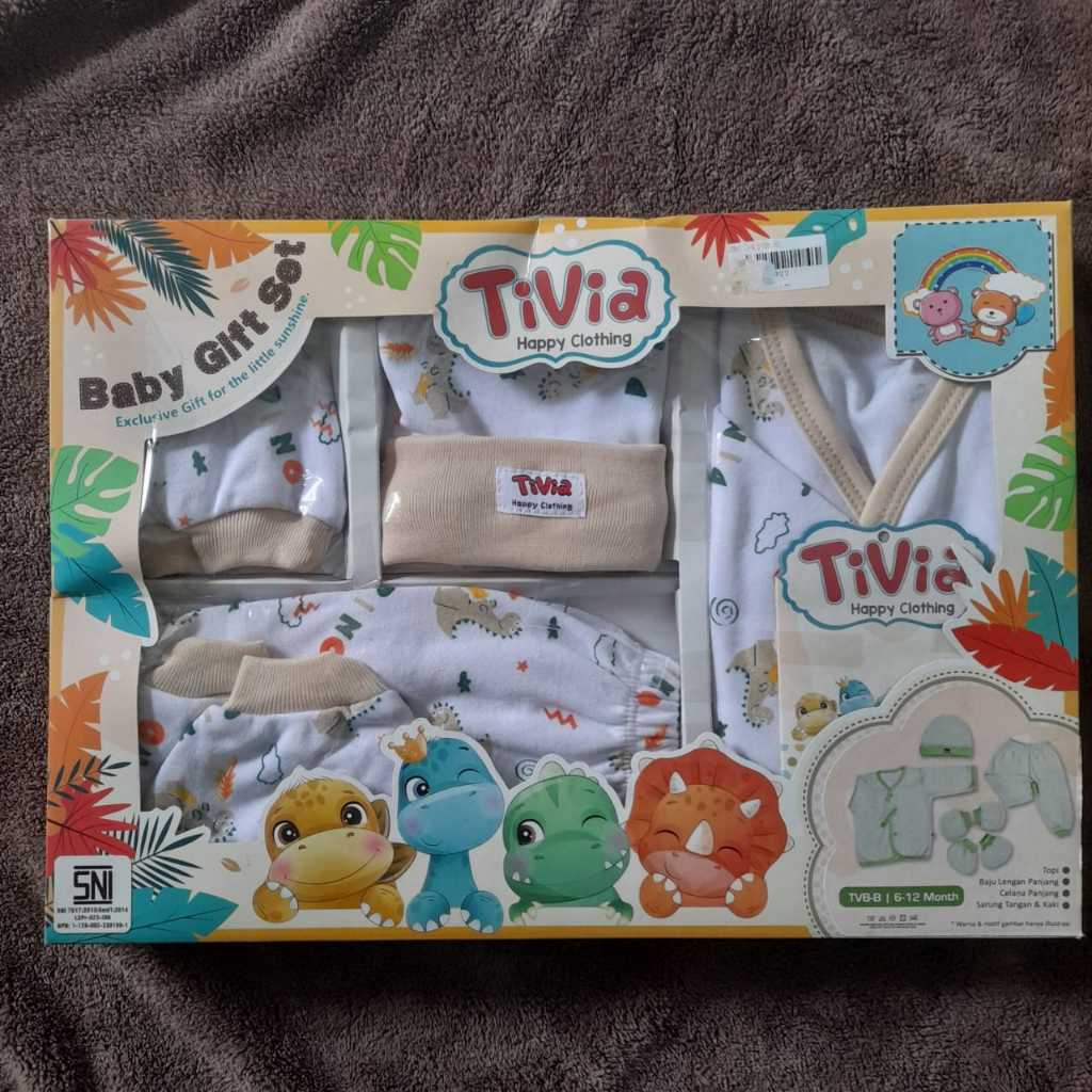 Baby gift set tivia/hampers bayi/kado bayi/baju bayi set