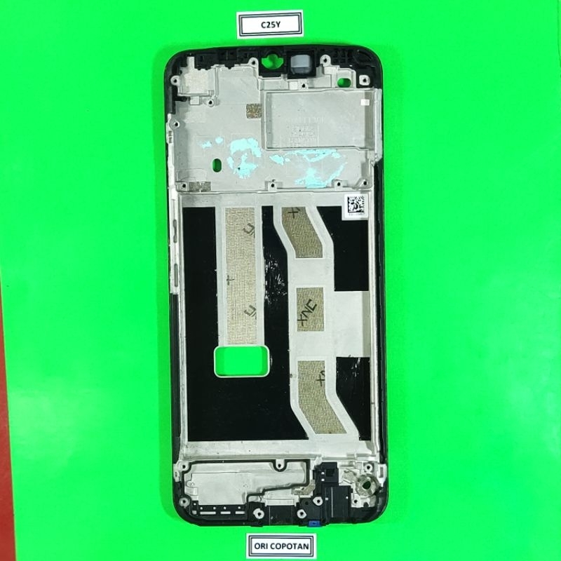 FRAME PAPAN LCD REALME C25Y ORIGINAL COPOTAN