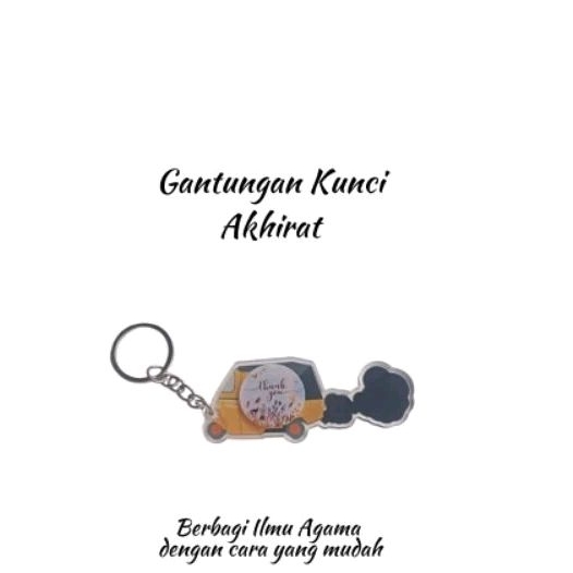 GANTUNGAN KUNCI QR CODE AKRILIK ISLAM