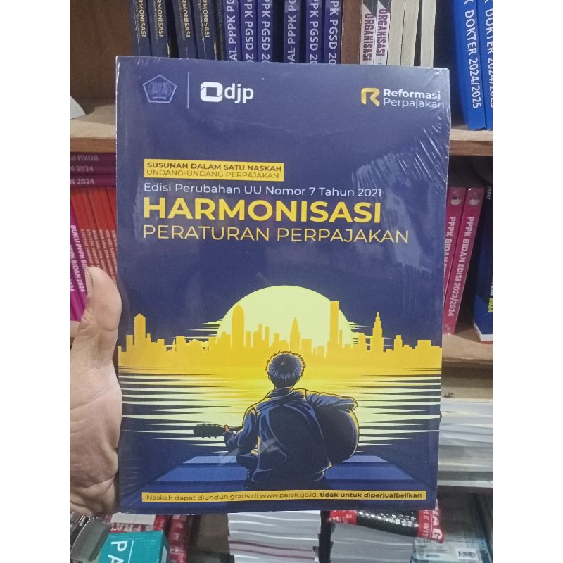 buku harmonisasi peraturan perpajakan terbaru tahun 2021
