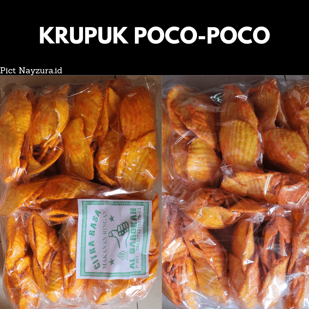

Nayzura.id | Krupuk Poco Poco | 1 pack isi 12 pcs