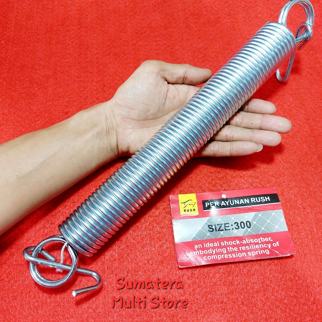 Rush Per Ayunan 300 LBS Single Baja - Hammock Spring Tunggal - Pegas / Per Tarik