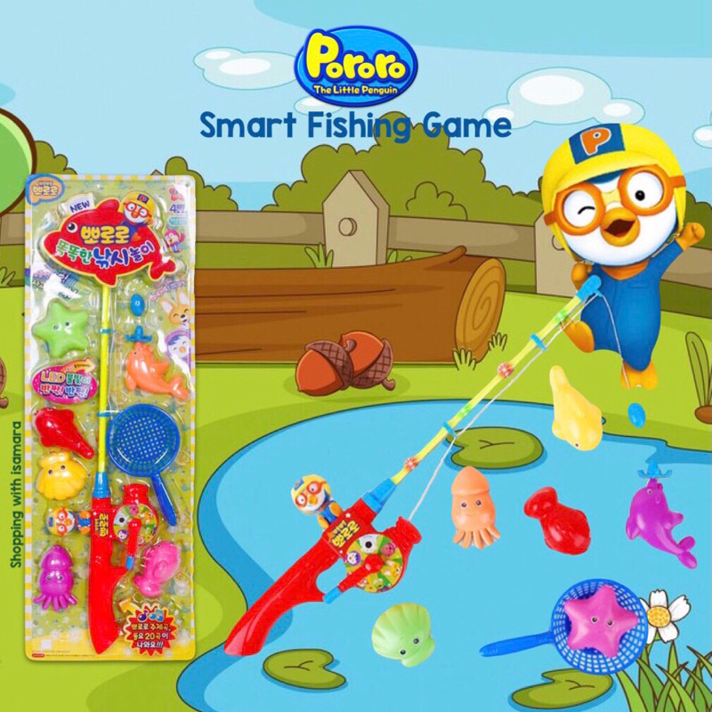 Pororo Smart Fishing Game / Mainan Memancing Ikan