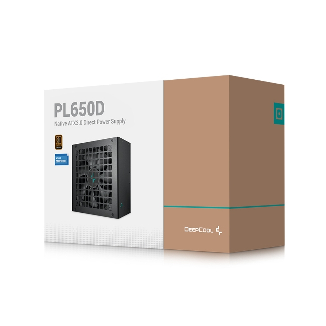 Power Supply Deepcool PL650D 650W 80+ Bronze Resmi